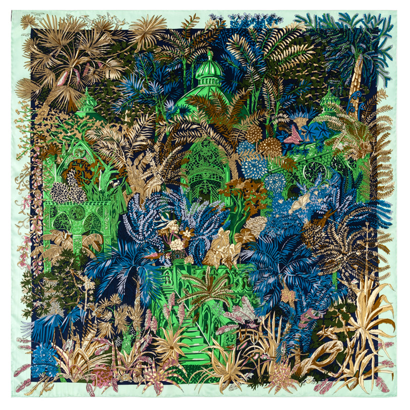دليل اليد توالت حك وشاح حريري  - مراجعة Silk Scarf Square وسعره