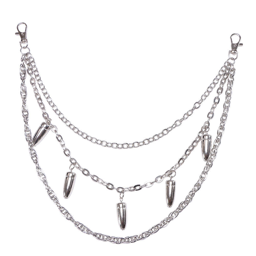 سلاسل معدنية متعددة الطبقات بت - مراجعة Women'S Emo Accessories وسعره