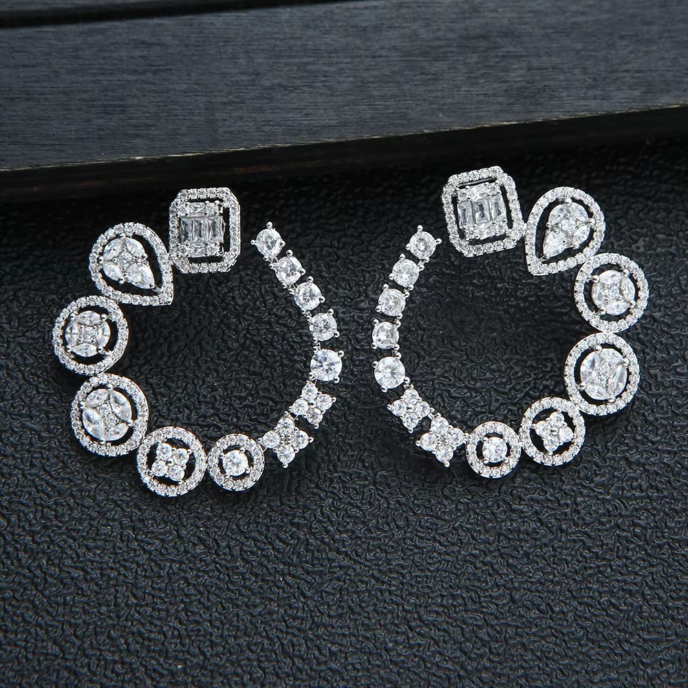 الفاخرة أقراط مستديرة للنساء ا - مراجعة Women Accessories Dubai وسعره