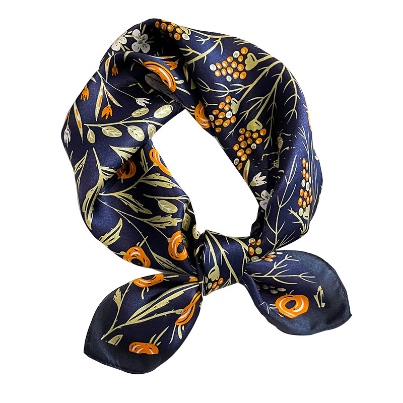 وشاح حريري مربع 100% من الساتا - مراجعة Silk Scarf Square وسعره