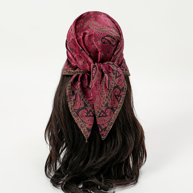 الفاخرة وشاح حريري 70*70 سنتيم - مراجعة Silk Scarf Square وسعره